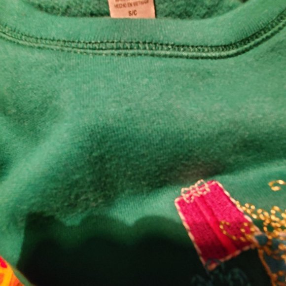 i.b.diffusion women's small green pullover nwt - Picture 4 of 7